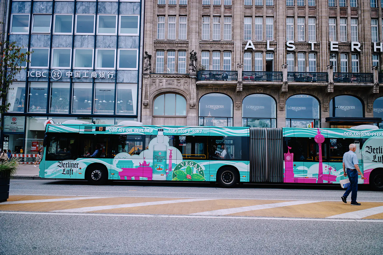 Rekordfahrgastzahlen in Hamburg